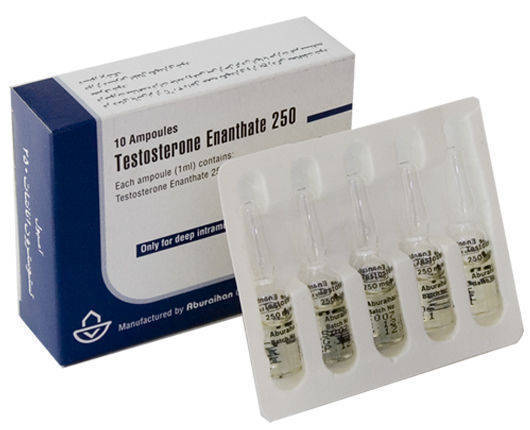 Aburaihan Testosteron Enanthate 250 mg/ml. 20 Amps